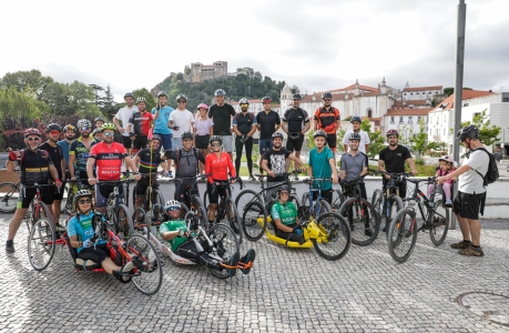 Evento di paraciclismo