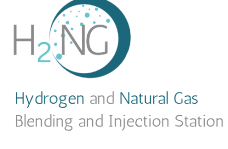 Esta��o de mistura e inje��o de hidrog�nio em redes de g�s natural de alta press�o (transporte)